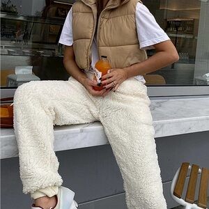 Cozy Cream Puffer Vest